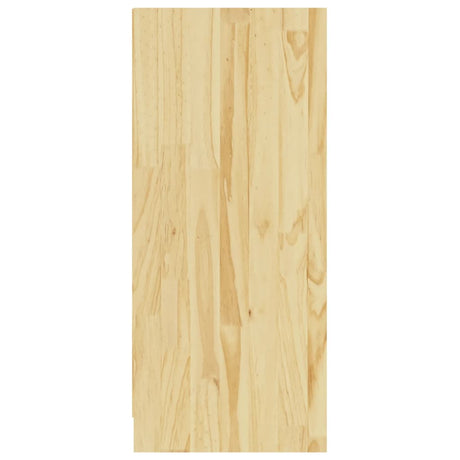 Sideboard 70X33X76 Cm Solid Pinewood
