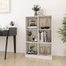 Book Cabinet 70X33X110 Cm Solid Pinewood
