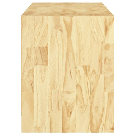 Tv Cabinet 104X33X41 Cm Solid Pinewood