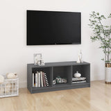 Tv Cabinet 104X33X41 Cm Solid Pinewood
