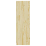 Book Cabinet/Room Divider 104X33.5X110 Cm Solid Pinewood