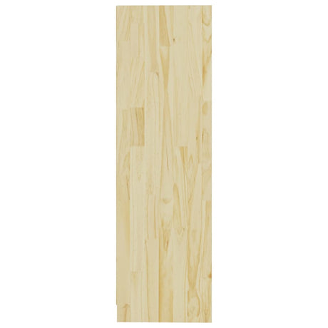Book Cabinet/Room Divider 104X33.5X110 Cm Solid Pinewood