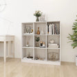 Book Cabinet/Room Divider 104X33.5X110 Cm Solid Pinewood