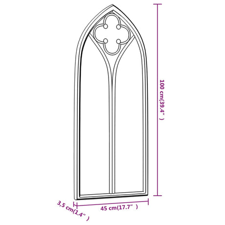 Mirror Iron For Indoor Use
