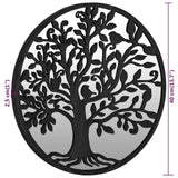 Mirror Iron Round For Indoor Use