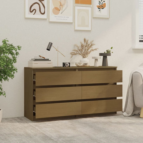 Bedside Cabinets 2 Pcs 60X36X64 Cm Solid Pinewood