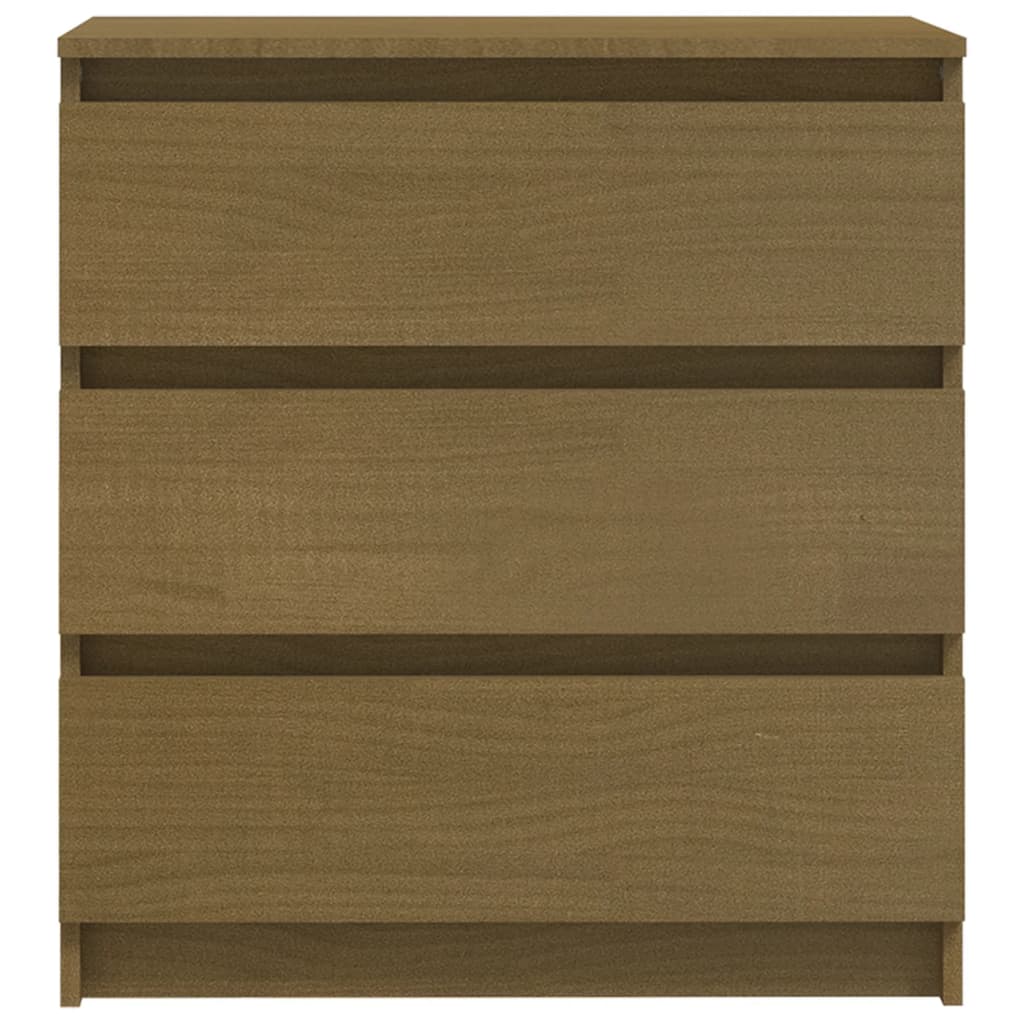 Bedside Cabinets 2 Pcs 60X36X64 Cm Solid Pinewood