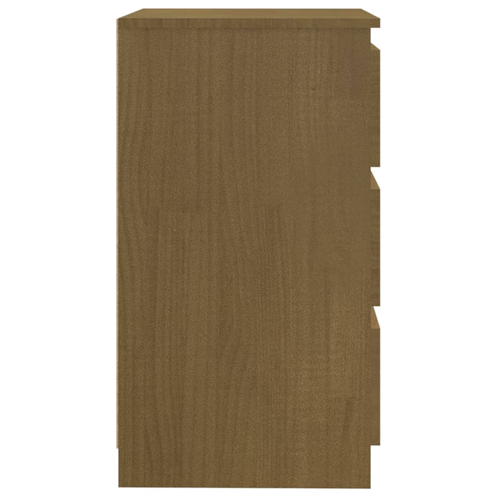 Bedside Cabinets 2 Pcs 60X36X64 Cm Solid Pinewood