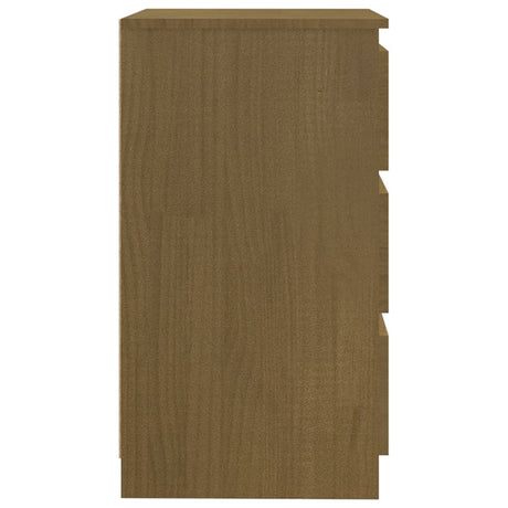 Bedside Cabinets 2 Pcs 60X36X64 Cm Solid Pinewood