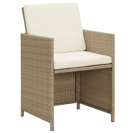 3 Piece Garden Dining Set With Cushions
