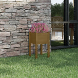 Garden Planter 40X40X70 Cm Solid Pinewood