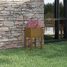 Garden Planter 40X40X70 Cm Solid Pinewood
