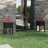Garden Planter 40X40X70 Cm Solid Pinewood