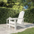 Garden Adirondack Chairs 2 Pcs Hdpe