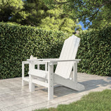 Garden Adirondack Chairs 2 Pcs Hdpe