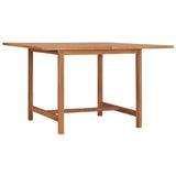 Garden Dining Table Ø110X75 Cm Solid Wood Teak
