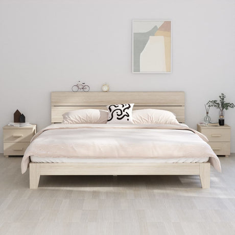 Bedside Cabinets Hamar 2 Pcs 40X35X44.5Cm Solid Wood