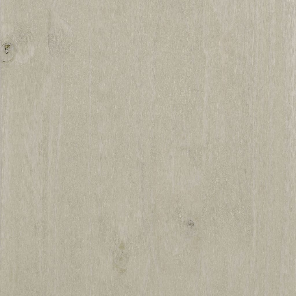 Bedside Cabinets HAMAR 2 pcs White 40x35x44.5 cm Solid Wood