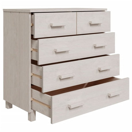 Sideboard Hamar 79X40X80 Cm Solid Wood Pine