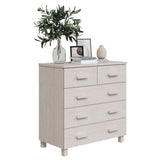 Sideboard Hamar 79X40X80 Cm Solid Wood Pine