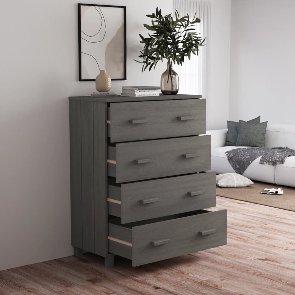 Sideboard Hamar 79X40X103.5 Cm Solid Wood Pine