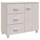 Sideboard Hamar 90X40X80 Cm Solid Pinewood