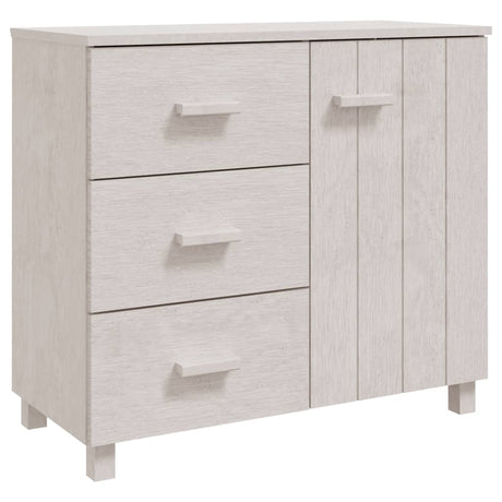 Sideboard Hamar 90X40X80 Cm Solid Pinewood