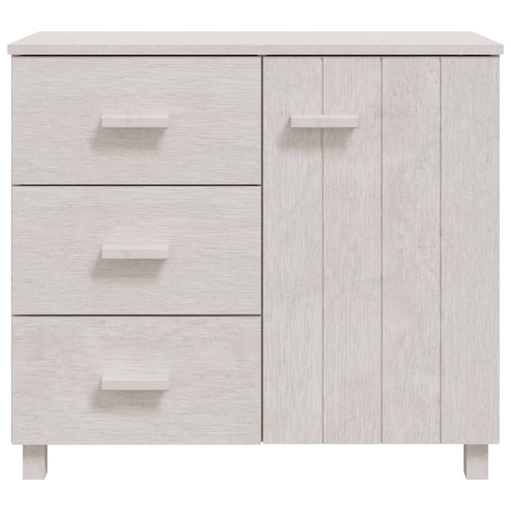 Sideboard Hamar 90X40X80 Cm Solid Pinewood