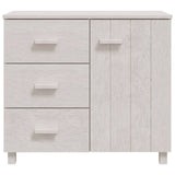 Sideboard Hamar 90X40X80 Cm Solid Pinewood