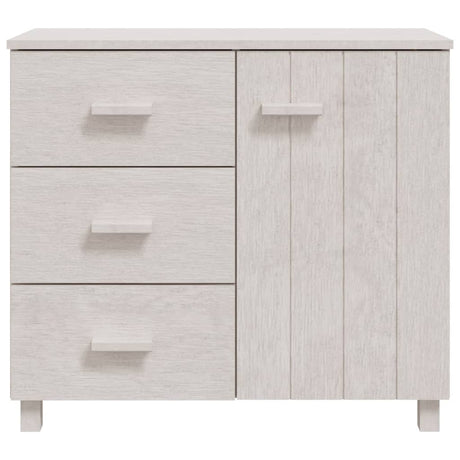 Sideboard Hamar 90X40X80 Cm Solid Pinewood