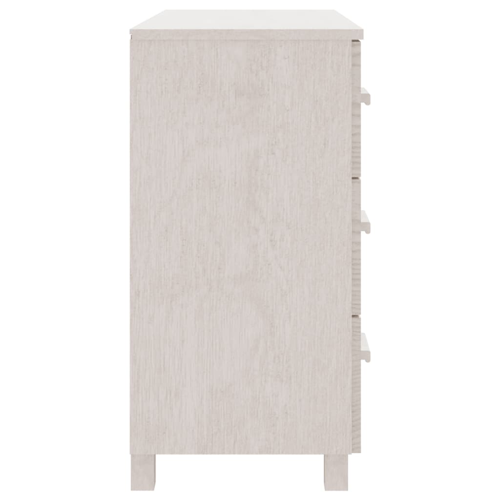 Sideboard Hamar 90X40X80 Cm Solid Pinewood