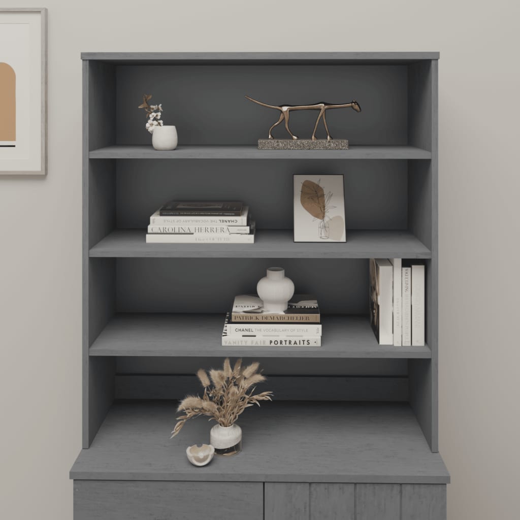 Top For Highboard Hamar 90X30X100Cm Solid Wood Pine
