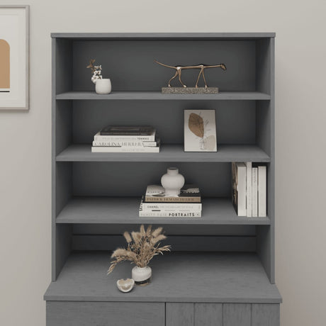 Top For Highboard Hamar 90X30X100Cm Solid Wood Pine