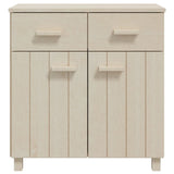 Sideboard Hamar 79X40X80 Cm Solid Wood Pine