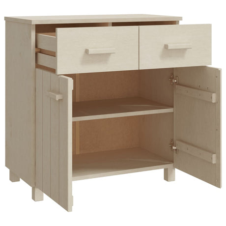 Sideboard Hamar 79X40X80 Cm Solid Wood Pine