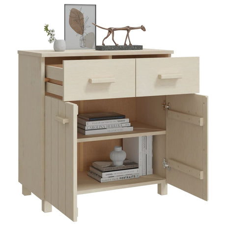 Sideboard Hamar 79X40X80 Cm Solid Wood Pine