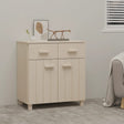 Sideboard Hamar 79X40X80 Cm Solid Wood Pine