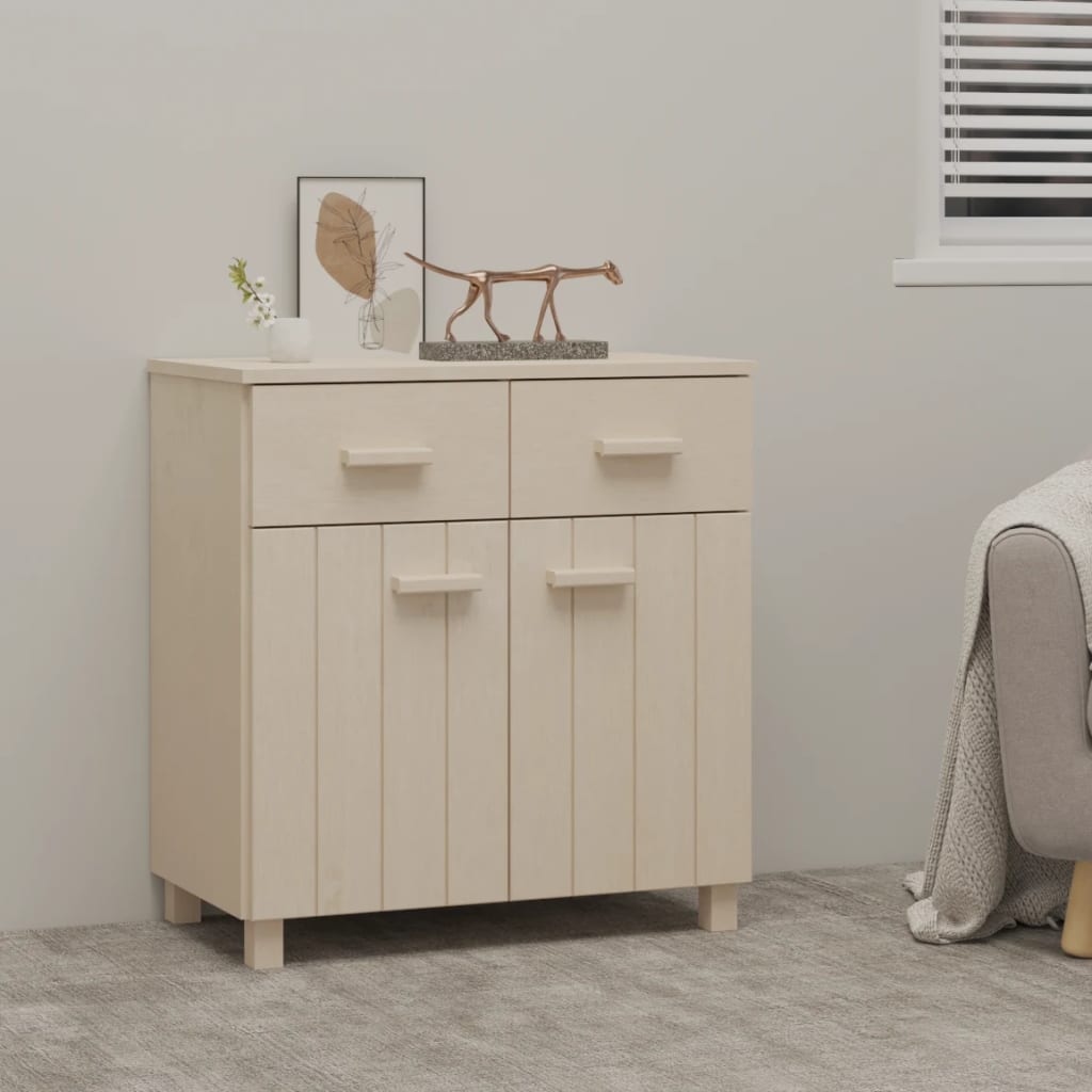 Sideboard Hamar 79X40X80 Cm Solid Wood Pine