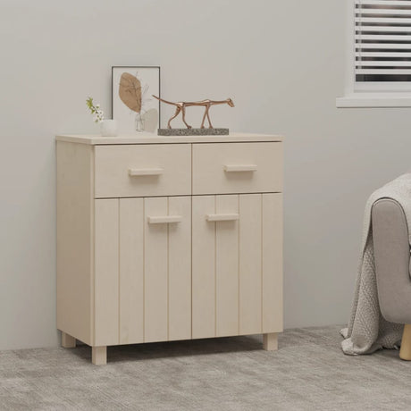 Sideboard Hamar 79X40X80 Cm Solid Wood Pine