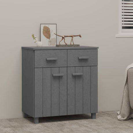 Sideboard Hamar 79X40X80 Cm Solid Wood Pine