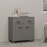 Sideboard Hamar 79X40X80 Cm Solid Wood Pine