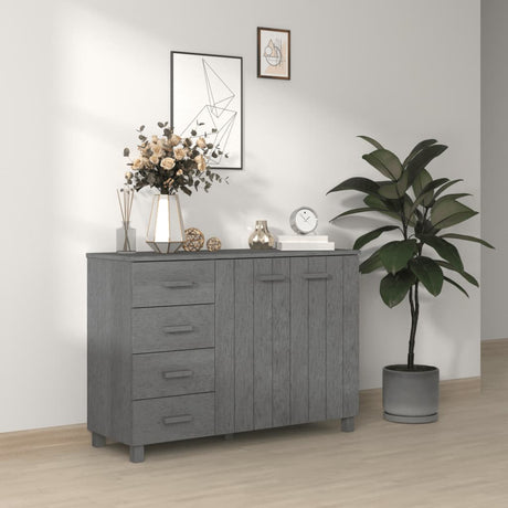 Sideboard Hamar 113X40X80 Cm Solid Wood Pine