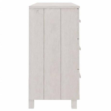 Sideboard Hamar 113X40X80 Cm Solid Wood Pine