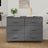 Sideboard Hamar 113X40X80 Cm Solid Wood Pine