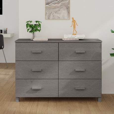 Sideboard Hamar 113X40X80 Cm Solid Wood Pine