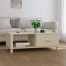 Coffee Table Hamar 100X55X35 Cm Solid Wood Pine