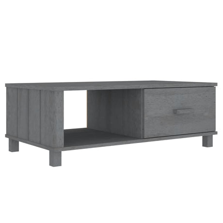 Coffee Table Hamar 100X55X35 Cm Solid Wood Pine