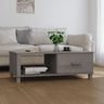 Coffee Table Hamar 100X55X35 Cm Solid Wood Pine