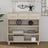 Console Table Hamar 90X35X90 Cm Solid Wood Pine