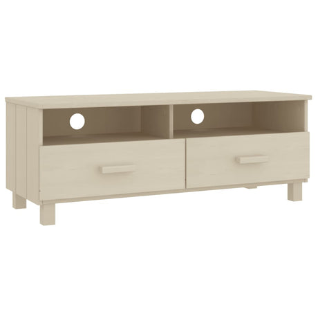 Tv Cabinet Hamar 106X40X40 Cm Solid Wood Pine